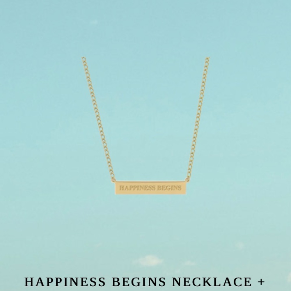 JONAS BROTHERS HAPPINESS BEGINS NECKLACE